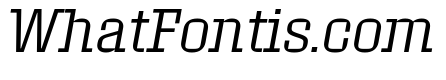 Roster Narrow Light Italic