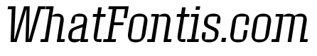 Roster Condensed Light Italic