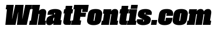 Roster Condensed Black Italic