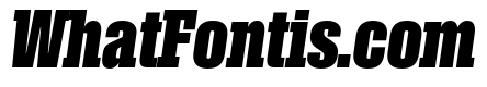 Roster Compressed Bold Italic