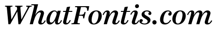 Richmond Text Medium Italic