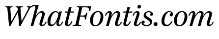 Richmond Text Italic