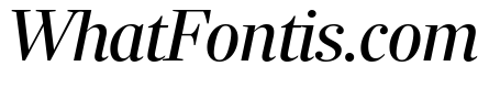 Richmond Display Regular Italic