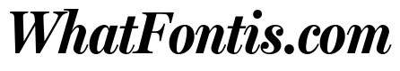 Miller Headline Bold Italic