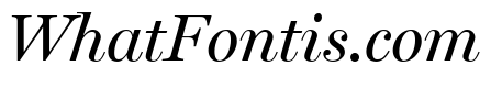 Miller Display Regular Italic