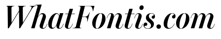 Miller Banner Condensed Semi Bold Italic