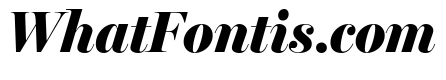 Miller Banner Condensed Black Italic