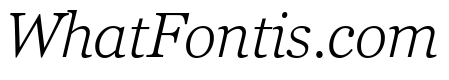 Georgia Pro Light Italic