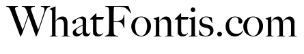 Big Caslon CC Regular