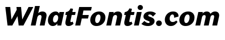 Vesterbro Sans Extra Bold Italic