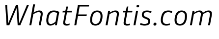 Tonos Light Italic