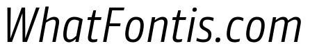 Tonos Condensed Light Italic
