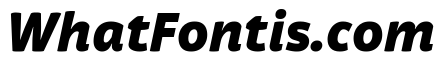 Respublika Black Italic