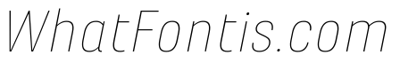 Marianina Thin Italic