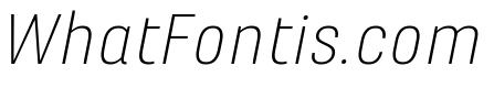 Marianina Extra Light Italic