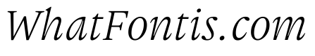 Gauthier Italic