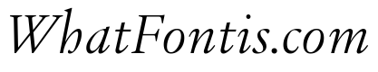 Galien Light Italic