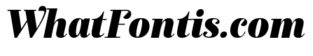 Exquise Black Italic