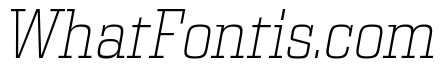 Egitto Extra Light Italic