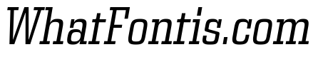 Egitto Condensed Regular Italic