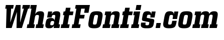 Egitto Condensed Bold Italic