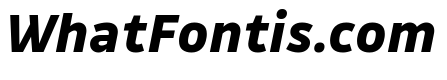 Drive Extra Bold Italic