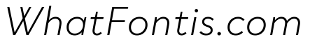 Clother Light Italic