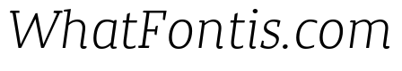 Canberra Light Italic