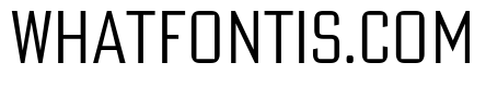 Poster Gothic Condensed Light