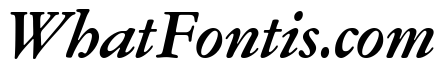 Garamond Text Bold Italic