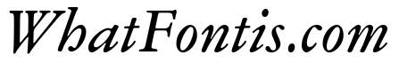 Garamond Micro Regular Italic