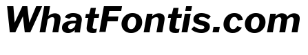 Franklin Gothic Bold Italic