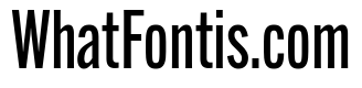 Alternate Gothic Extra Condensed Medium