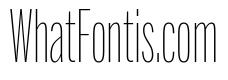 Alternate Gothic Compressed Thin