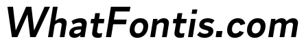 Skie Semi Bold Italic