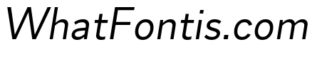 Skie Regular Italic