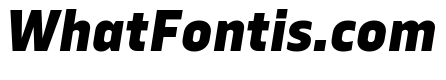 Serca Extra Bold Italic