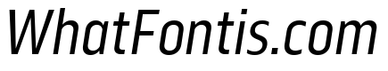 Serca Condensed Regular Italic