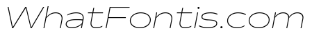 Seabass Extra Light Italic