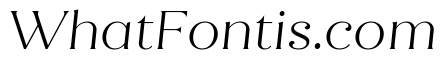 Quiche Flare Light Italic