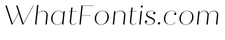 Quiche Fine Thin Italic