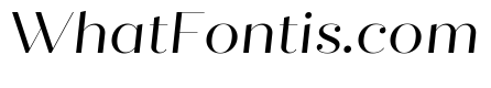 Quiche Fine Regular Italic