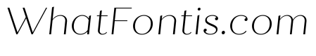 Quiche Display Thin Italic