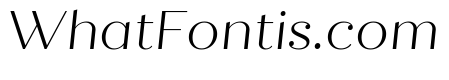 Quiche Display Light Italic