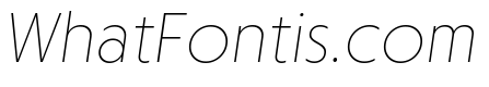 Otterco Thin Italic