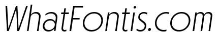 Otterco Display Extra Light Italic