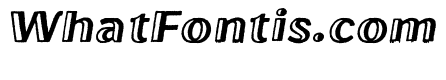 Oilvare Rough Regular Italic
