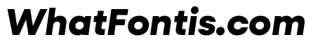 Neulis Sans Extra Bold Italic