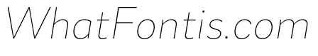Magdelin Alt Thin Italic