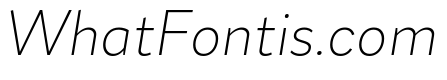 Magdelin Alt Extra Light Italic